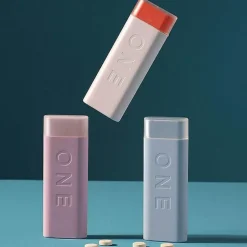 Wöchentlicher Pillen-Organizer - Bunter Mini-Dispenser