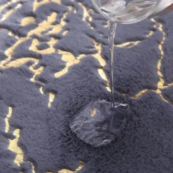 Weiche, saugfähige, rutschfeste Badezimmermatte – flauschiges, modernes Design