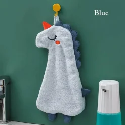 Weiches, saugfähiges Handtuch mit Cartoon-Tiermotiv für Kinder, Küchenspaß