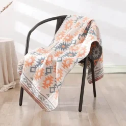 Weiches, schnelltrocknendes Badetuch aus Baumwolle – 70 x 140 cm