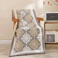 Weiches, schnelltrocknendes Badetuch aus Baumwolle – 70 x 140 cm