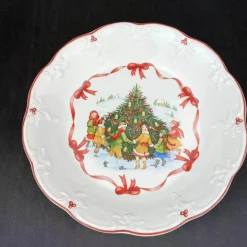 Weihnachtsgeschirr-Set - Teller, Tassen, Schüsseln