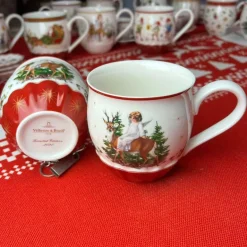 Weihnachtsgeschirr-Set - Teller, Tassen, Schüsseln