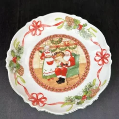 Weihnachtsgeschirr-Set - Teller, Tassen, Schüsseln