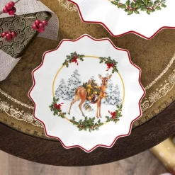 Weihnachtsgeschirr-Set - Teller, Tassen, Schüsseln