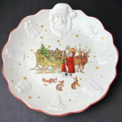 Weihnachtsgeschirr-Set - Teller, Tassen, Schüsseln