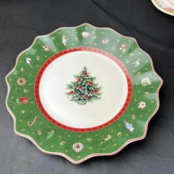 Weihnachtsgeschirrset aus Porzellan – Festliche Feiertagsgeschirrkollektion