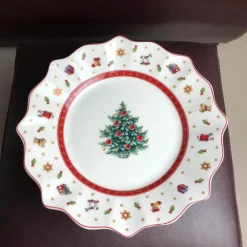 Weihnachtsgeschirrset aus Porzellan – Festliche Feiertagsgeschirrkollektion