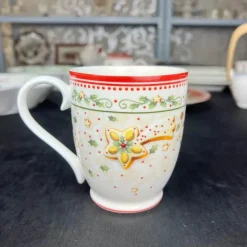 Weihnachtsgeschirrset aus Porzellan – Festliche Feiertagsgeschirrkollektion