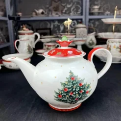 Weihnachtsgeschirrset aus Porzellan – Festliche Feiertagsgeschirrkollektion