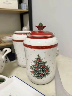 Weihnachtsgeschirrset aus Porzellan – Festliche Feiertagsgeschirrkollektion