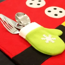 Weihnachtsmann-Tischsets – Festliche Weihnachtsdekoration