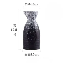 Wein- und Sake-Set aus Keramik mit Heizung – Elegantes Servierset