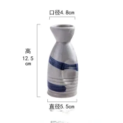 Wein- und Sake-Set aus Keramik mit Heizung – Elegantes Servierset