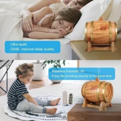 Weinfass-Bluetooth-Aromadiffusor-Lautsprecher – Smartes Design