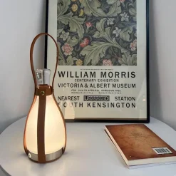 Weinflaschenlampe - Dekorative LED-Tischleuchte