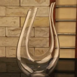 Weinkaraffe aus Kristallglas – handgefertigtes, einzigartiges Barzubehör