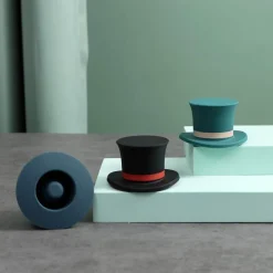 Weinverschluss mit Zauberhut – lustiger dekorativer Weinverschluss