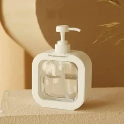 White Soap Dispenser - Modern Bathroom Accessory