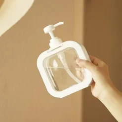 White Soap Dispenser - Modern Bathroom Accessory