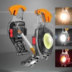 Wiederaufladbare COB-Arbeitsleuchte – Multifunktionale integrierte LED-Lampe