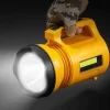 Wiederaufladbare Hochleistungs-LED-Taschenlampe – Kompakte multifunktionale Außenleuchte