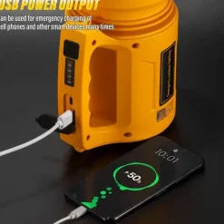 Wiederaufladbare Hochleistungs-LED-Taschenlampe – Kompakte multifunktionale Außenleuchte