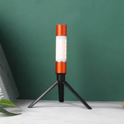 Wiederaufladbare LED-Camping-Taschenlampe – Zoombares tragbares Hängelicht