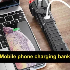 Wiederaufladbare magnetische Taschenlampe – Hochleistungs-Multifunktions-Sicherheitslicht