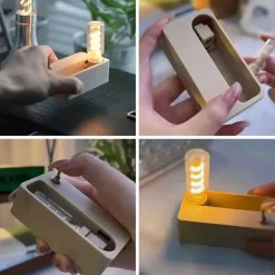 Wiederaufladbare Nachtlampe – Modernes Flip-Design-Licht