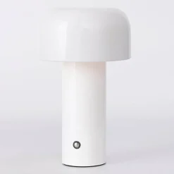 Wiederaufladbare Pilz-Tischlampe – Akzentlicht im italienischen Stil