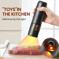 Wiederaufladbare Salz- und Pfeffermühle – Automatische Gewürzmühle