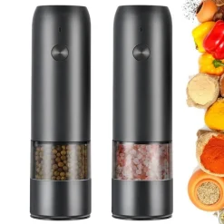 Wiederaufladbare Salz- und Pfeffermühle – Automatische Gewürzmühle