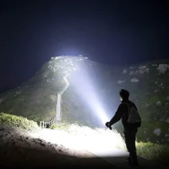 Wiederaufladbare Ultra-Power-Outdoor-Taschenlampe - LED-Nachtsuchlicht