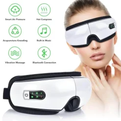 Wiederaufladbarer elektrischer Augenmassager – Intelligentes Gerät zur Linderung der Augenbelastung