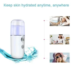 Wiederaufladbarer Nano-Nebel-Gesichtsbefeuchter – Tragbares Feuchtigkeitsspray für die Haut