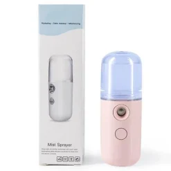 Wiederaufladbarer Nano-Nebel-Gesichtsbefeuchter – Tragbares Feuchtigkeitsspray für die Haut
