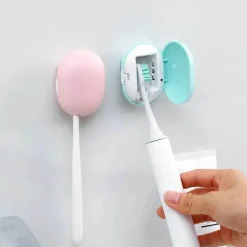 Wiederaufladbarer UV-Zahnbürsten-Desinfektionsspender - Tragbares Desinfektionsgehäuse