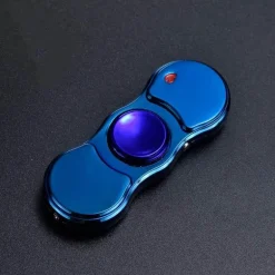Wiederaufladbares, farbenfrohes Fidget Spinner-Feuerzeug – lustiger und funktionaler Zünder