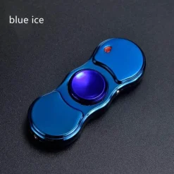 Wiederaufladbares, farbenfrohes Fidget Spinner-Feuerzeug – lustiger und funktionaler Zünder