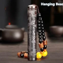 Wiederaufladbares Feuerzeug aus Holz im Vintage-Stil – ultradünnes, winddichtes Design