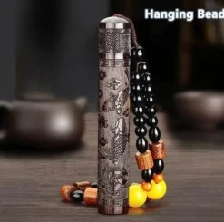 Wiederaufladbares Feuerzeug aus Holz im Vintage-Stil – ultradünnes, winddichtes Design