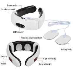 Wiederaufladbares Nackenmassagegerät – Elektrisches Gerät zur Schmerzlinderung