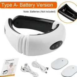 Wiederaufladbares Nackenmassagegerät – Elektrisches Gerät zur Schmerzlinderung