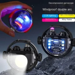 Wiederaufladbares Plasma-Lichtbogenfeuerzeug mit LED-Licht