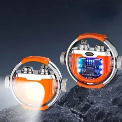 Wiederaufladbares Plasma-Lichtbogenfeuerzeug mit LED-Licht