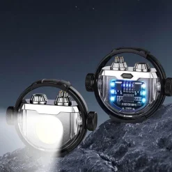 Wiederaufladbares Plasma-Lichtbogenfeuerzeug mit LED-Licht