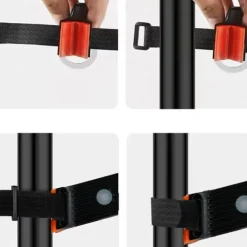 Wiederaufladbares, wasserdichtes LED-Fahrradrücklicht – sichere Sichtbarkeit beim Fahren