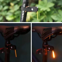 Wiederaufladbares, wasserdichtes LED-Fahrradrücklicht – sichere Sichtbarkeit beim Fahren