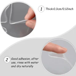 Wiederverwendbare Anti-Falten-Pads aus Silikon – Hautpflegebehandlung